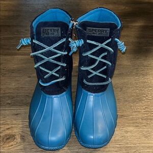 Sperry Blue Duck Boots
